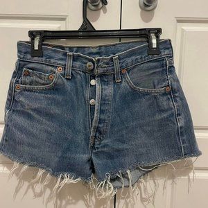Levi's 501 High Waist Shorts